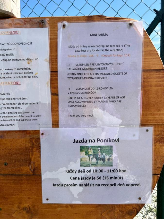 Apartliv Vel'ka Lomnica Buitenkant foto